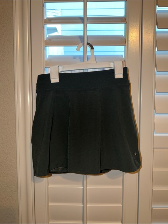 lululemon athletica Dresses & Skirts - Lululemon Dark Green Athletic Skirt